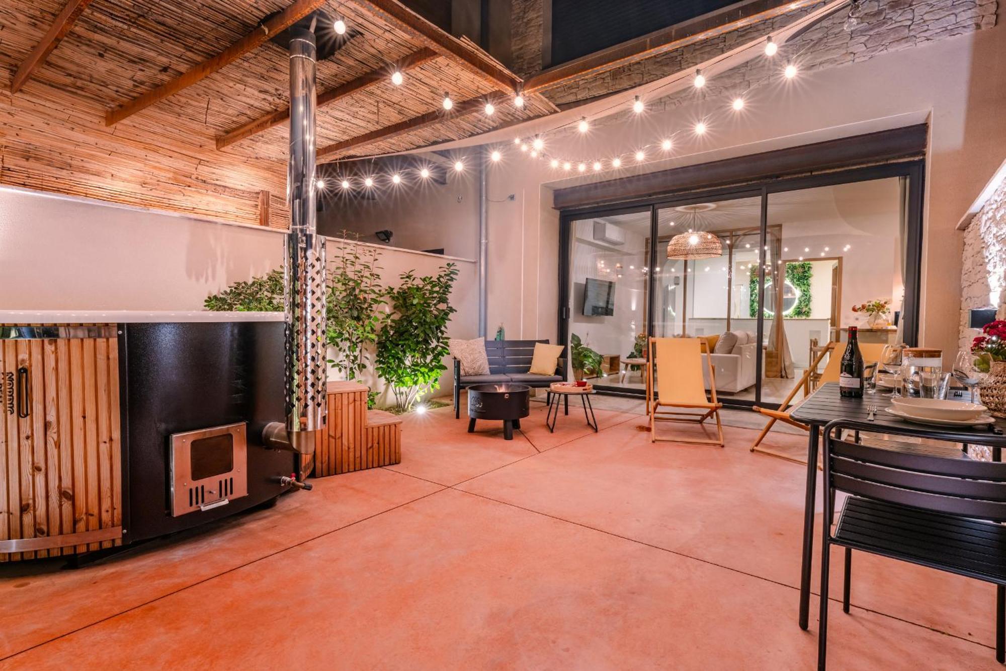 Hermes - Appartement Avec Jacuzzi Scandinave Nyons Exterior foto